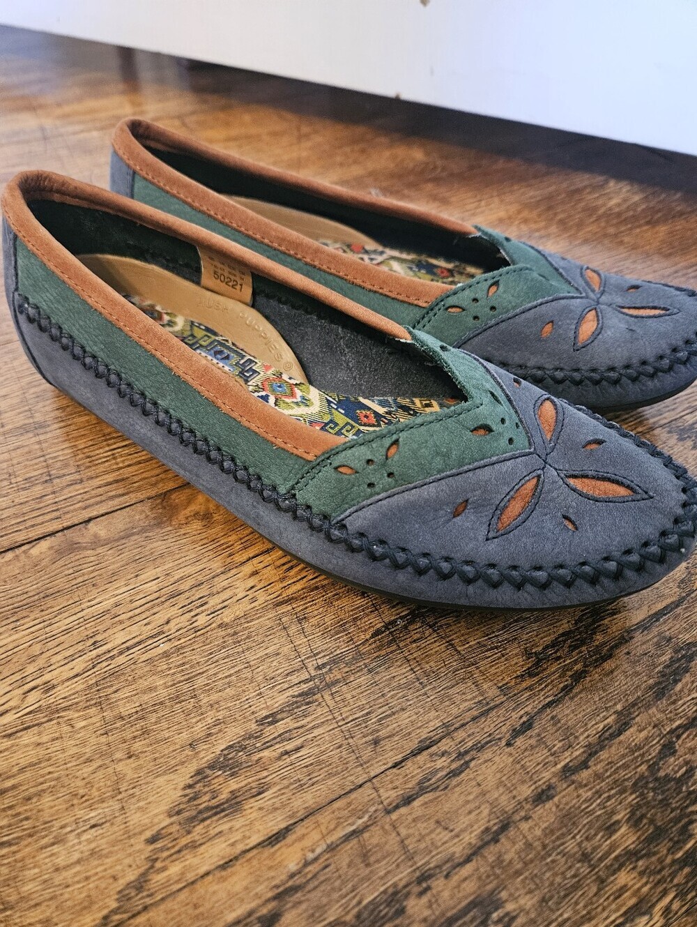 Hush Puppies Suede Mocassins